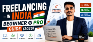 Read more about the article Freelancing in India Beginner to Pro Guide (2026)